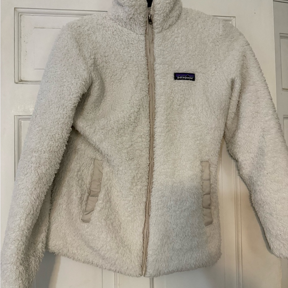 Patagonia Cream Fleece Jacket